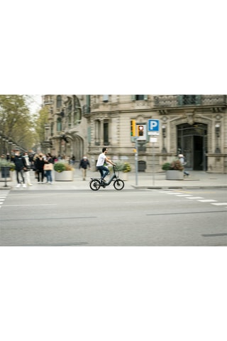 Bicicletta elettrica da città  pieghevole 20" - Nero - 155-190 cm - Fino a 120 km