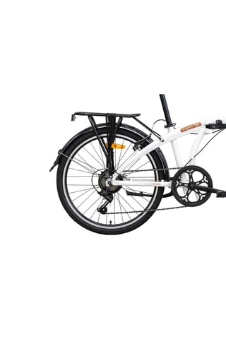 Bicicletta pieghevole Light 24" - Bianco - 7 velocità - 170-195 cm