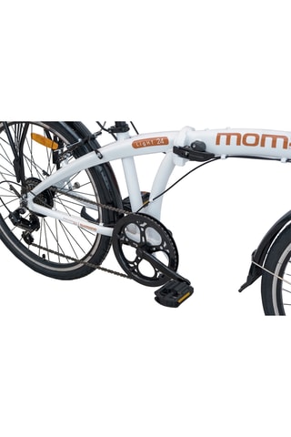 Bicicletta pieghevole Light 24" - Bianco - 7 velocità - 170-195 cm