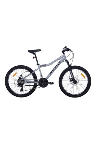 Mountain bike Junior Rock 24" - Grigio e nero - 135-150 cm - 21 velocità-
