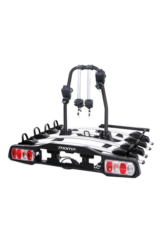 Portabici su gancio di traino - 4 posti