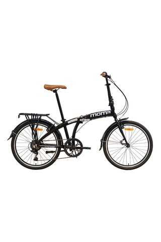 Bicicletta pieghevole Light 24" - Nero  - 7 velocità - 170-195 cm