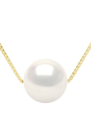 Collana - Oro giallo e perla coltivata d’acqua dolce