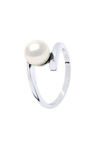 Anello - Argento e perla coltivata d’acqua dolce