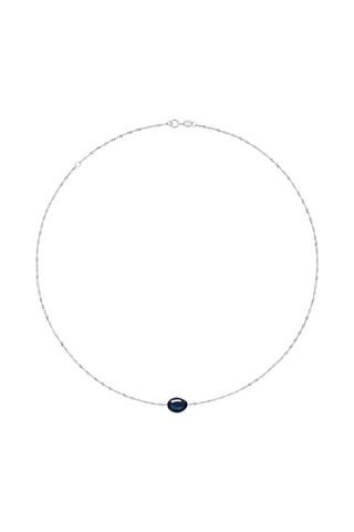 Collana - Argento e perla coltivata d’acqua dolce