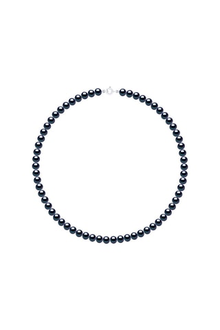 Collana - Oro bianco e perle coltivate d’acqua dolce