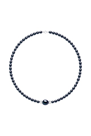 Collana - Argento e perle coltivate d’acqua dolce