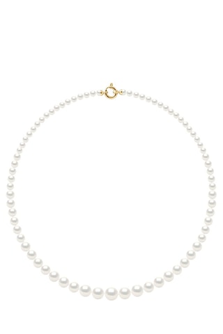 Collana - Oro giallo e perle coltivate d’acqua dolce