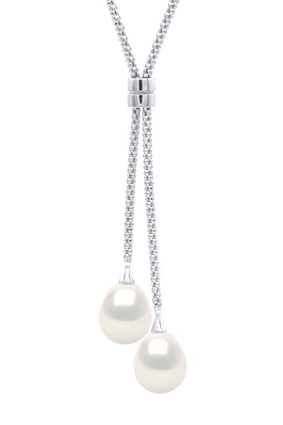 Collana - Argento e perle coltivate d’acqua dolce
