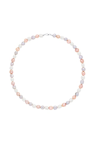 Collana - Perle coltivate d’acqua dolce e argento