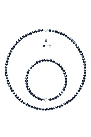 Parure - Argento e perle coltivate d’acqua dolce