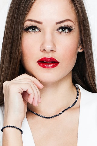 Parure - Argento e perle coltivate d’acqua dolce