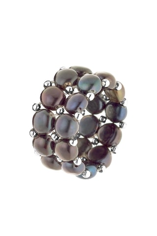 Anello - Argento e perle coltivate d’acqua dolce