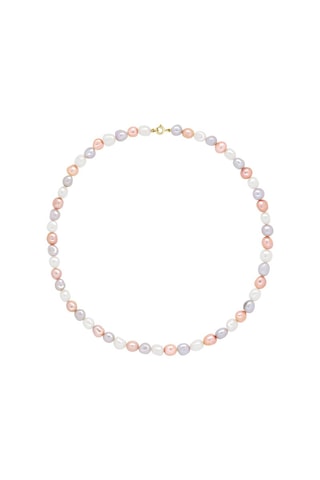 Collana - Oro giallo e perle coltivate d’acqua dolce