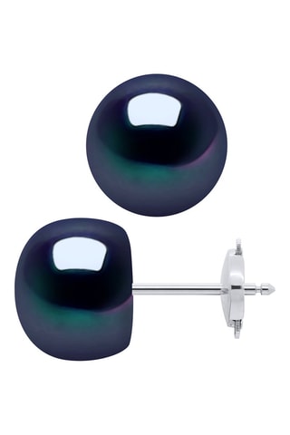 Orecchini - Oro bianco e perle coltivate d’acqua dolce