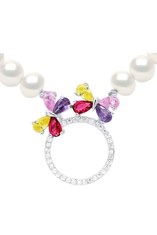 Collana - Argento e perle coltivate d’acqua dolce