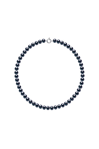 Collana - Oro bianco e perle coltivate d’acqua dolce