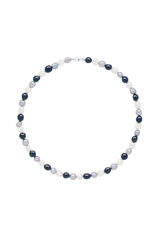 Collana - Perle coltivate d’acqua dolce e argento