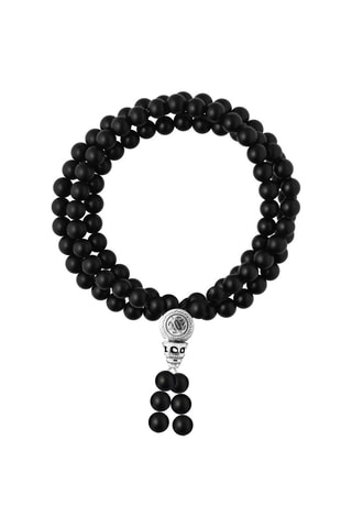 Bracciale - Agate e argentato