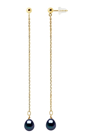 Orecchini - Oro giallo e perle coltivate d’acqua dolce