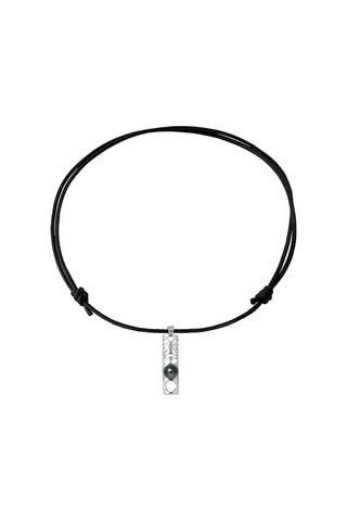 Collana - Argento e perla coltivata di Tahiti