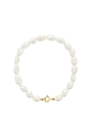 Bracciale - Oro giallo e perle coltivate d’acqua dolce
