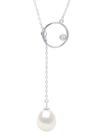 Collana - Argento e perla coltivata d’acqua dolce