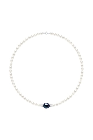 Collana - Argento e perle coltivate d’acqua dolce