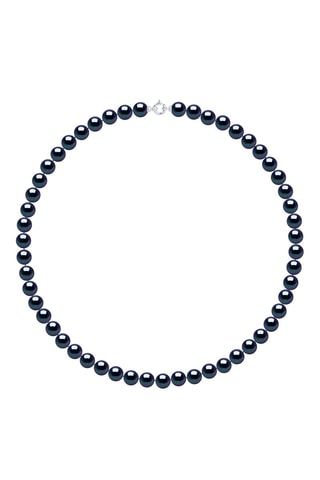 Collana - Oro bianco e perle coltivate d’acqua dolce