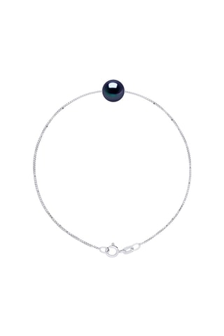 Bracciale - Oro bianco e perla coltivata d’acqua dolce