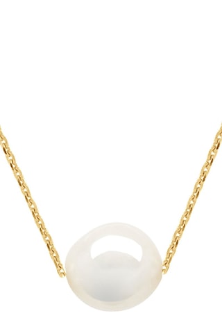 Collana - Oro giallo e perla coltivata d’acqua dolce