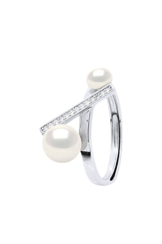 Anello - Argento e perle coltivate d’acqua dolce