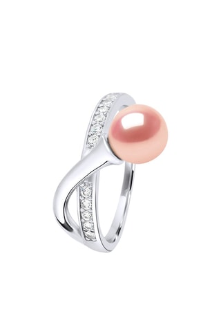 Anello - Argento e perla coltivata d’acqua dolce