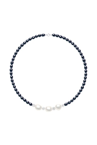 Collana - Argento e perle coltivate d’acqua dolce