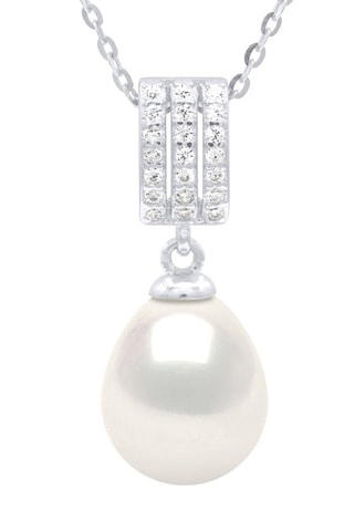 Collana - Argento e perla coltivata d’acqua dolce