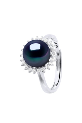 Anello - Argento e perla coltivata d’acqua dolce