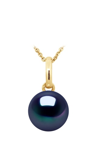 Ciondolo - Oro giallo e perla coltivata d’acqua dolce