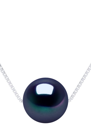 Collana - Oro bianco e perla coltivata d’acqua dolce