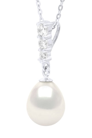 Collana - Argento e perla coltivata d’acqua dolce