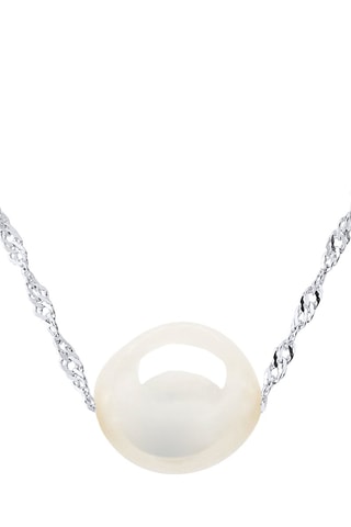 Collana - Argento e perla coltivata d’acqua dolce