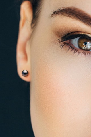 Orecchini - Oro giallo e perle coltivate di Tahiti