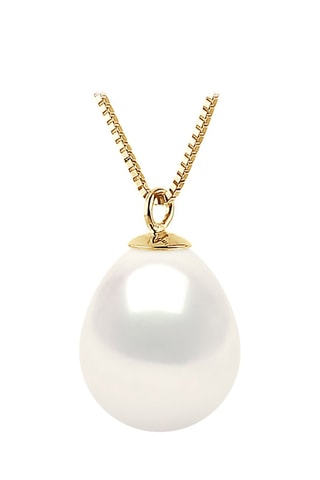 Collana - Oro giallo e perla coltivata d’acqua dolce
