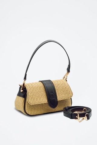 Borsa a spalla in pelle - Nero -  e 