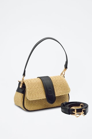 Borsa a spalla in pelle - Nero -  e 