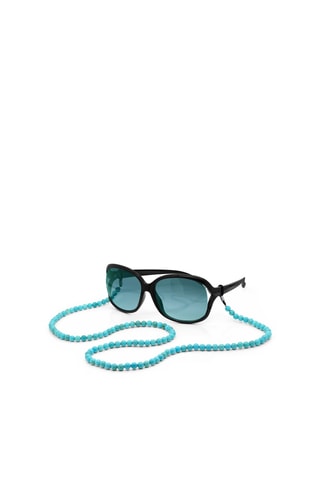 Catenina per occhiali - Turchesi