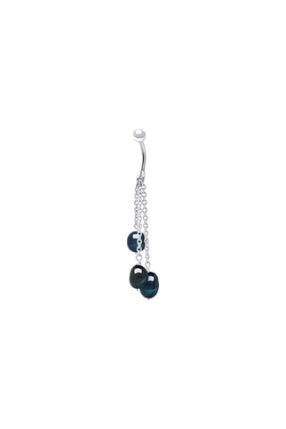 Piercing ombelico - Argento e perle coltivate d’acqua dolce