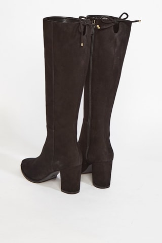 Bottes en cuir de chèvre Hettie - Noir