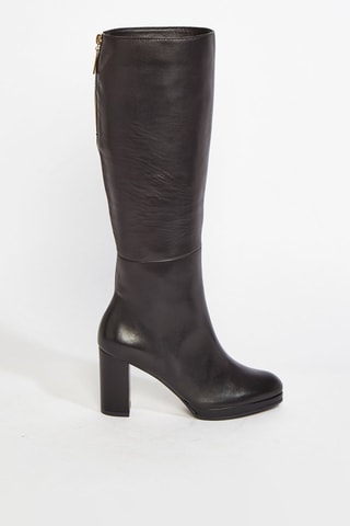 Bottines en cuir d’agneau Marcella - Noir