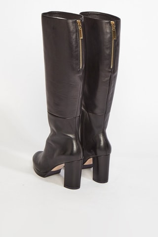 Bottines en cuir d’agneau Marcella - Noir