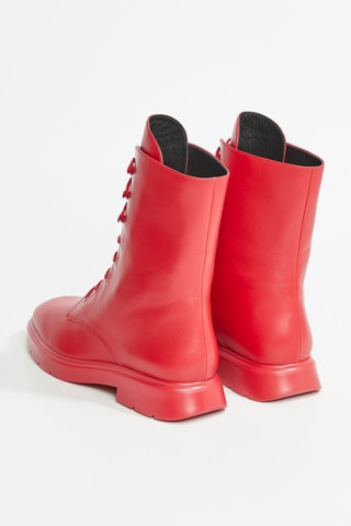 Bottines en cuir Mckenzee - Rouge